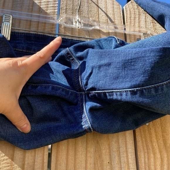 0 REFUGE high waist skinny stretchy dark wash Jeans.  (Jeggings) - Picture 12 of 16